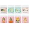 Wrapables Transparent Self-Adhesive 4" x 4" Candy and Cookie Bags, Favor Treat Bags for Parties and Wedding (200pcs)